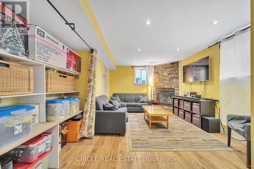 1043 Shaw Drive, Mississauga, ON - Indoor With Fireplace