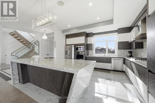 225 Summerview Terrace, Ottawa, ON - Indoor Photo Showing Kitchen With Stainless Steel Kitchen With Upgraded Kitchen