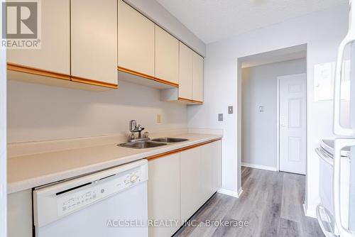 1505 - 363 Colborne Street, London East (East K), ON - Indoor Photo Showing Kitchen With Double Sink