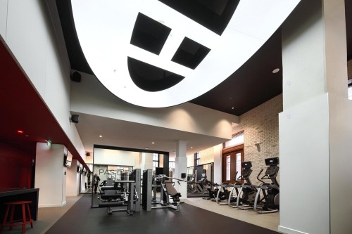 Salle d'exercice - 3206-1188 Rue St-Antoine O., Montréal (Ville-Marie), QC - Indoor Photo Showing Gym Room
