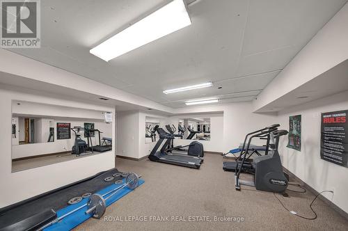 Gym - 306 - 44 Bond Street W, Oshawa (O'Neill), ON - Indoor Photo Showing Gym Room