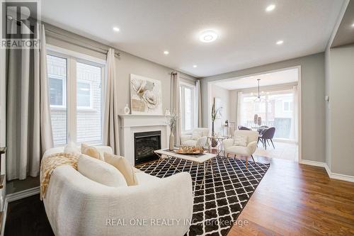 396 Thomas Phillips Drive, Aurora, ON - Indoor Photo Showing Other Room With Fireplace