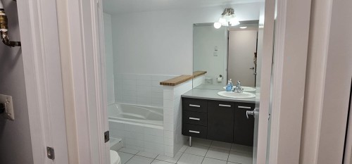 Salle de bains - 408-4720 Rue Jean-Talon E., Montréal (Saint-Léonard), QC - Indoor Photo Showing Bathroom