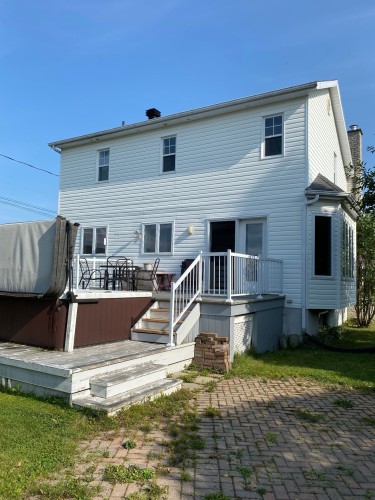 Face arrière - 3653 Av. Moïsette-Olier, Shawinigan, QC - Outdoor With Deck Patio Veranda With Exterior