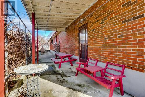 Backyard patio - 234 Manitoulin Drive, London East (East O), ON - Outdoor With Deck Patio Veranda With Exterior