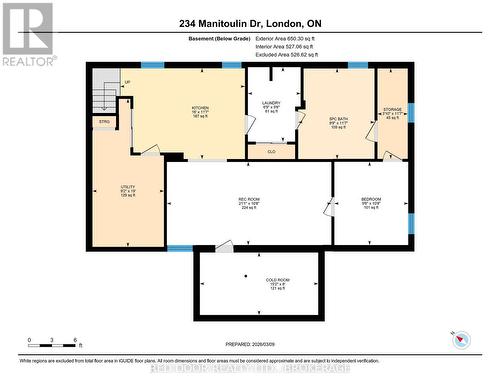 Lower Level - 234 Manitoulin Drive, London East (East O), ON - Other