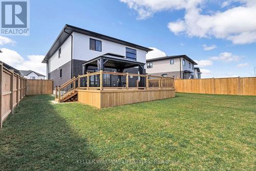 104 Crestview Drive, Middlesex Centre, ON - Outdoor With Deck Patio Veranda