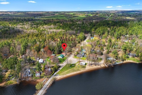 Photo aérienne - 54 Ch. Wharf, Bristol, QC - Outdoor With Body Of Water With View