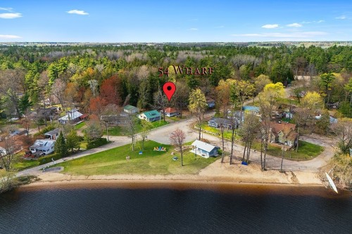 Photo aérienne - 54 Ch. Wharf, Bristol, QC - Outdoor With Body Of Water With View