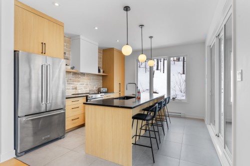 Cuisine - 190 Allée Du 2E, Mont-Blanc, QC - Indoor Photo Showing Kitchen With Upgraded Kitchen