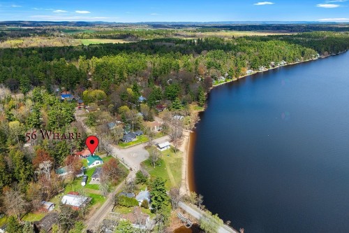 Photo aérienne - 56 Ch. Wharf, Bristol, QC - Outdoor With Body Of Water With View