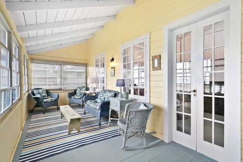 Véranda - 56 Ch. Wharf, Bristol, QC - Outdoor With Deck Patio Veranda With Exterior