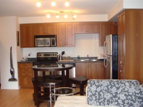 Cuisine - 1508-1200 Rue St-Jacques, Montréal (Ville-Marie), QC - Indoor Photo Showing Kitchen