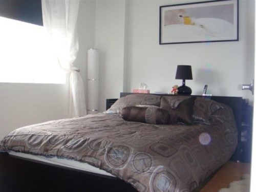 Cuisine - 1508-1200 Rue St-Jacques, Montréal (Ville-Marie), QC - Indoor Photo Showing Bedroom