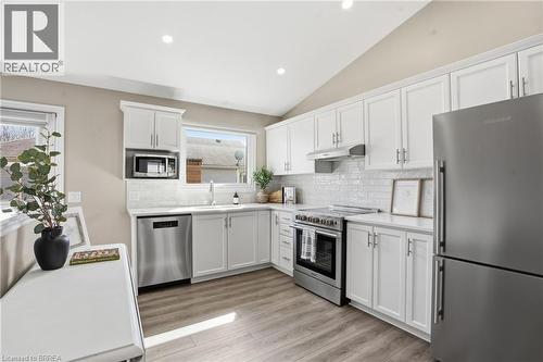 12 Denby Road, Port Dover, ON - Indoor Photo Showing Kitchen With Upgraded Kitchen
