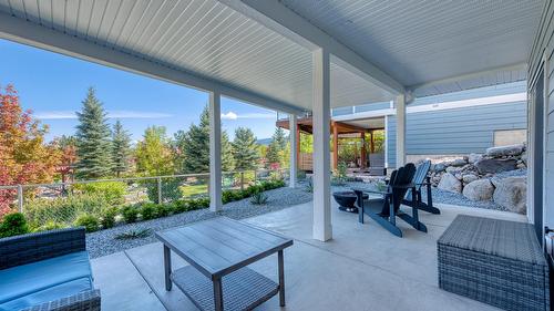 348-6833 Madrid Way, Kelowna, BC - Outdoor With Deck Patio Veranda With Exterior
