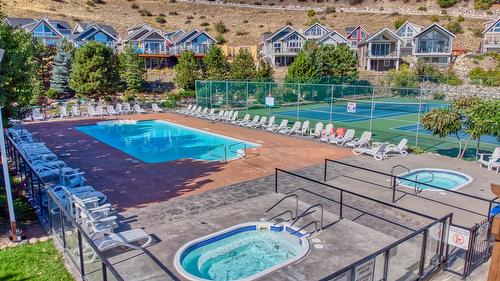 348-6833 Madrid Way, Kelowna, BC - Outdoor With In Ground Pool
