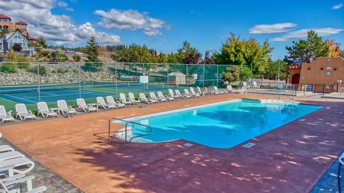 348-6833 Madrid Way, Kelowna, BC - Outdoor With In Ground Pool With Backyard