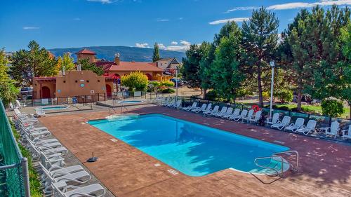348-6833 Madrid Way, Kelowna, BC - Outdoor With In Ground Pool