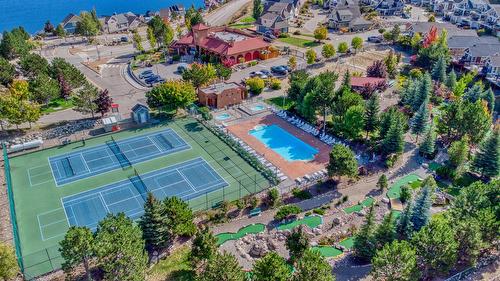 348-6833 Madrid Way, Kelowna, BC - Outdoor With In Ground Pool With View
