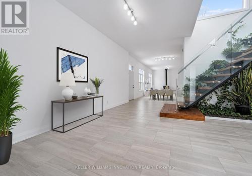 This photo has been virtually staged. - 149 Woolwich Street, Waterloo, ON - Indoor Photo Showing Other Room