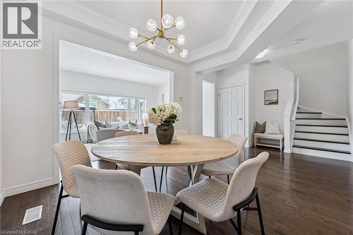 130 Coopershawk Street, Kitchener, ON - Indoor Photo Showing Dining Room