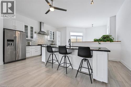 149 Woolwich Street, Waterloo, ON - Indoor Photo Showing Kitchen With Upgraded Kitchen
