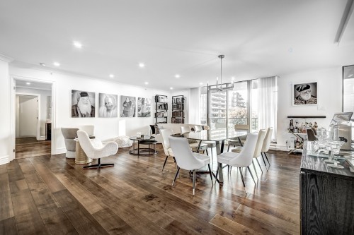 Overall view - 303-5850 Av. Marc-Chagall, Côte-Saint-Luc, QC - Indoor Photo Showing Dining Room