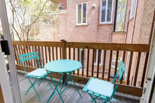Balcon - 4267 Av. Christophe-Colomb, Montréal (Le Plateau-Mont-Royal), QC - Outdoor With Deck Patio Veranda With Exterior