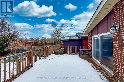 3223 Constitution Boulevard, Mississauga, ON - Outdoor With Deck Patio Veranda