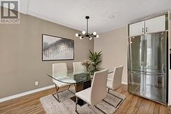 virtually staged dining room - 