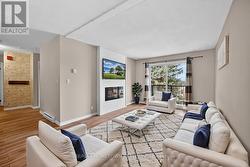 virtually staged living room - 