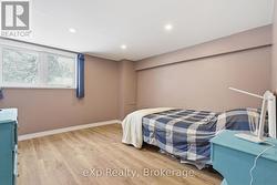 Basement bedroom, front view - 