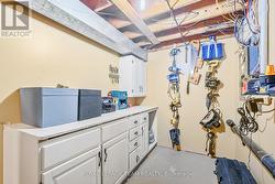 Basement workshop area - 