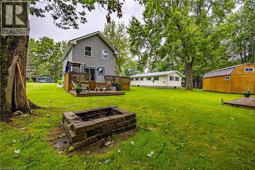 306 Cedar Drive, Turkey Point, ON - Outdoor With Backyard With Exterior