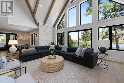 44 - 1211 Foreman Road, Muskoka Lakes (Medora), ON - Indoor Photo Showing Living Room