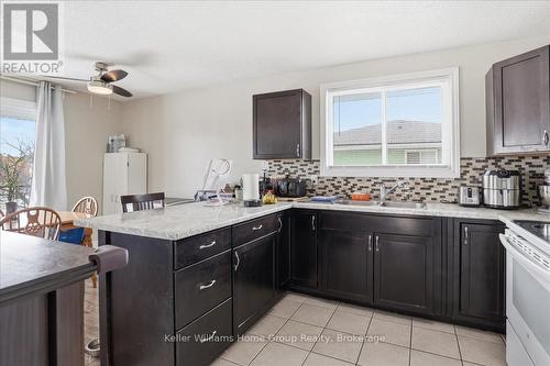 118 Chandler Drive, Kitchener, ON - Indoor Photo Showing Kitchen With Double Sink