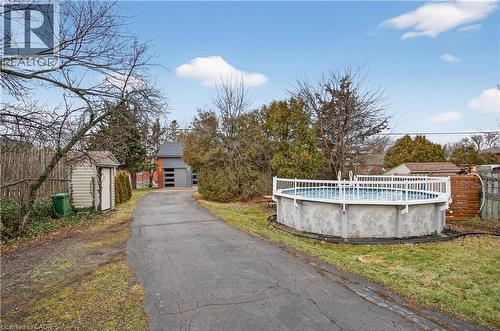 486 East 38Th Street, Hamilton, ON - Outdoor With Above Ground Pool