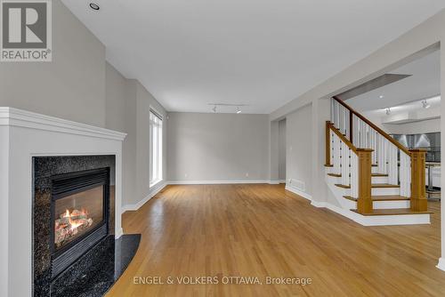 145 Manorhill Private, Ottawa, ON - Indoor With Fireplace