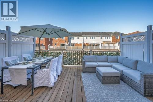 3140 Edgar Avenue, Burlington, ON - Outdoor With Deck Patio Veranda With Exterior