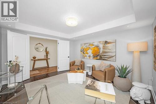 Located off the entry Foyer offers multiple options; Office, Bedroom, Gym & more! - 3140 Edgar Avenue, Burlington, ON - Indoor