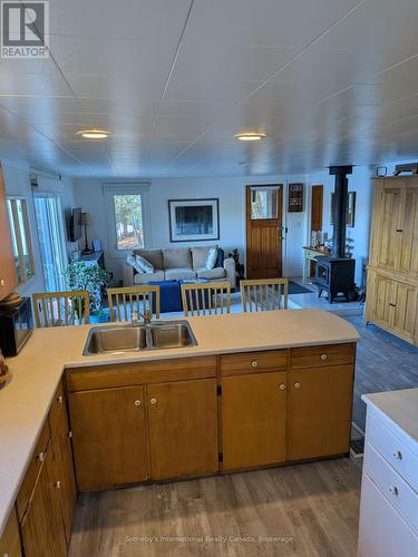 1063 Whiteside Road, Muskoka Lakes (Medora), ON - Indoor Photo Showing Kitchen With Double Sink