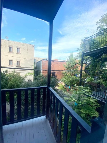 Balcon - 5309 Rue Marquette, Montréal (Le Plateau-Mont-Royal), QC - Outdoor With Balcony With Exterior