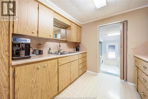 178 First Street, Belle River, ON - Indoor Photo Showing Kitchen With Double Sink