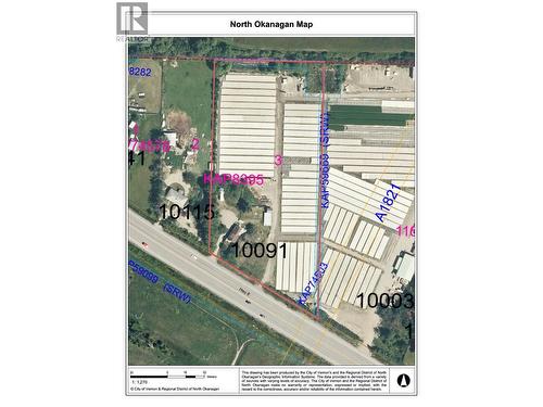 4.64 Acre Parcel next to 8.24 Acre Parcel also for sale  ( legal description ) - 10091 6 Highway, Coldstream, BC 