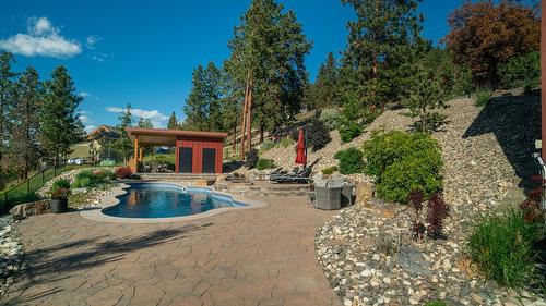 2328 Arthur Court, Kelowna, BC - Outdoor With In Ground Pool