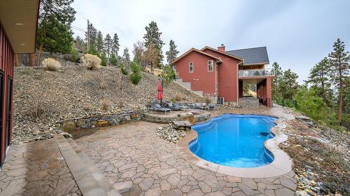 2328 Arthur Court, Kelowna, BC - Outdoor With In Ground Pool