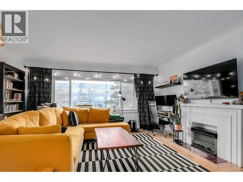 3755 Cambie Street, Vancouver, BC - Indoor Photo Showing Living Room With Fireplace