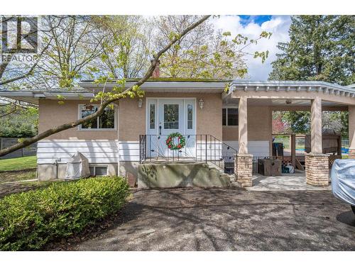 10001 Hwy. 6 front of house - 10003 6 Highway, Coldstream, BC 