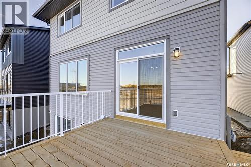 283 Nazarali Way, Saskatoon, SK - Outdoor With Deck Patio Veranda With Exterior